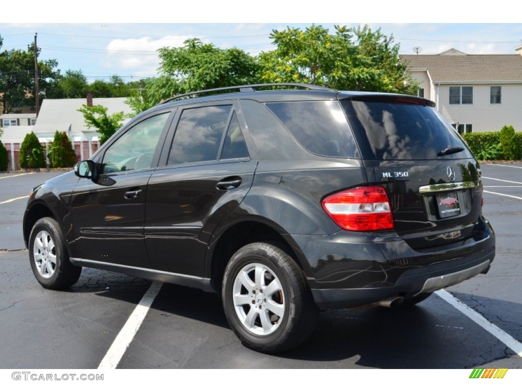 2007 ML 350 4Matic - Verde Brook Metallic / Macadamia photo #5