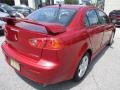 2009 Rally Red Pearl Mitsubishi Lancer ES  photo #6