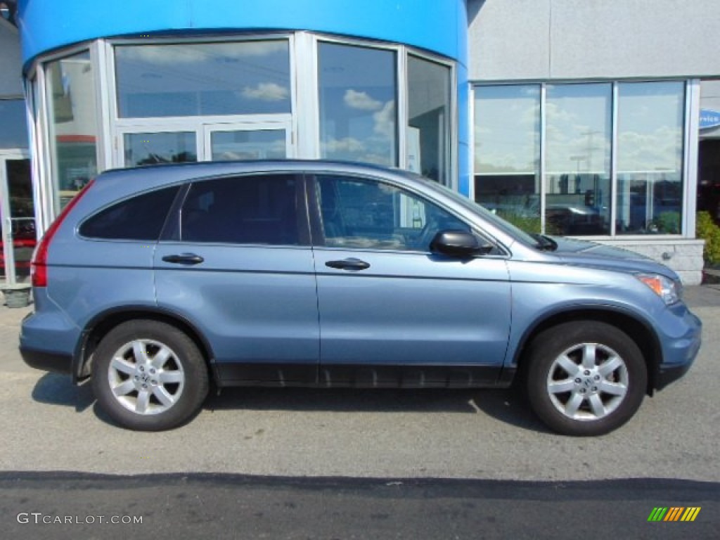 2011 CR-V SE 4WD - Glacier Blue Metallic / Gray photo #2