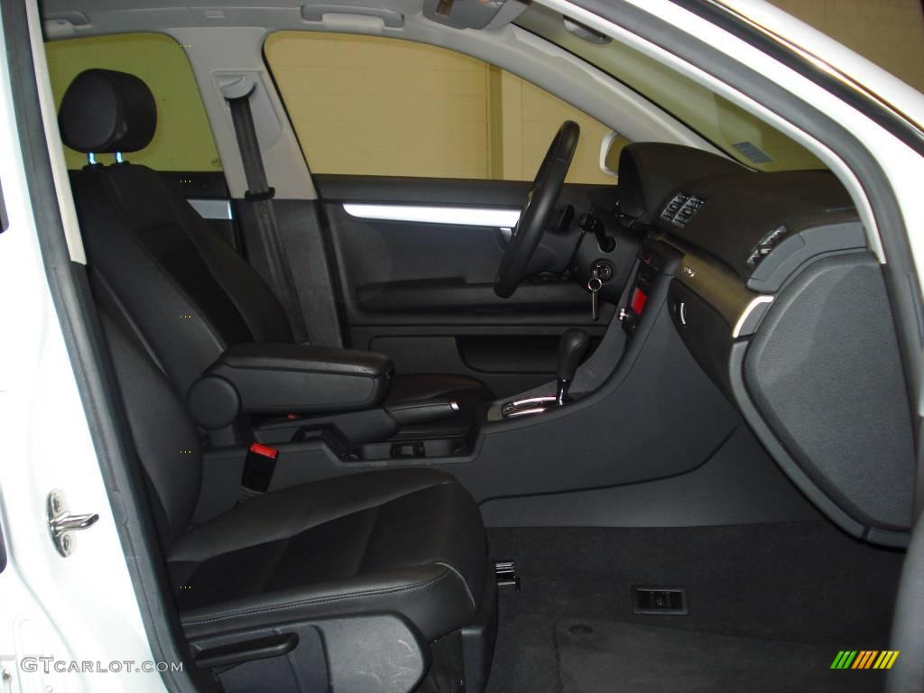 2008 A4 2.0T Special Edition quattro Sedan - Ibis White / Black photo #9