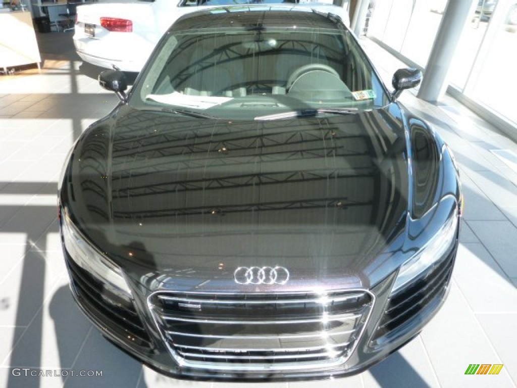 Panther Black Crystal 2015 Audi R8 V10 Exterior Photo #95443238