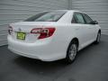 2014 Super White Toyota Camry LE  photo #4