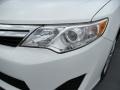 2014 Super White Toyota Camry LE  photo #9