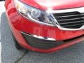 2013 Signal Red Kia Sportage LX  photo #27