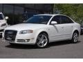 2007 Ibis White Audi A4 2.0T quattro Sedan  photo #2