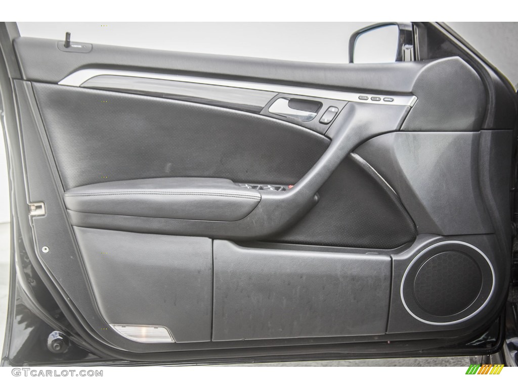 2005 Acura TL 3.2 Black Door Panel Photo #95445305
