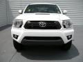 2014 Super White Toyota Tacoma V6 SR5 Double Cab 4x4  photo #8