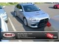 Apex Silver Metallic 2008 Mitsubishi Lancer Evolution GSR