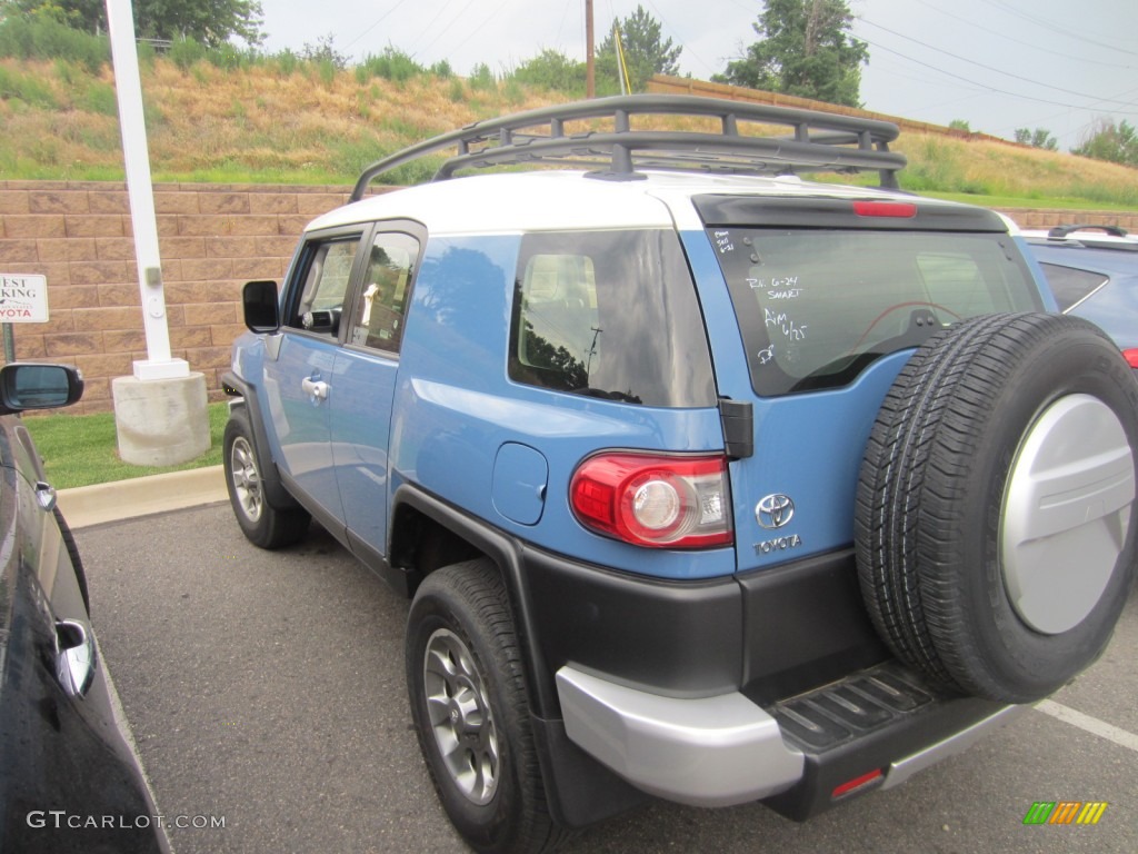 2013 FJ Cruiser 4WD - Cavalry Blue / Dark Charcoal photo #2