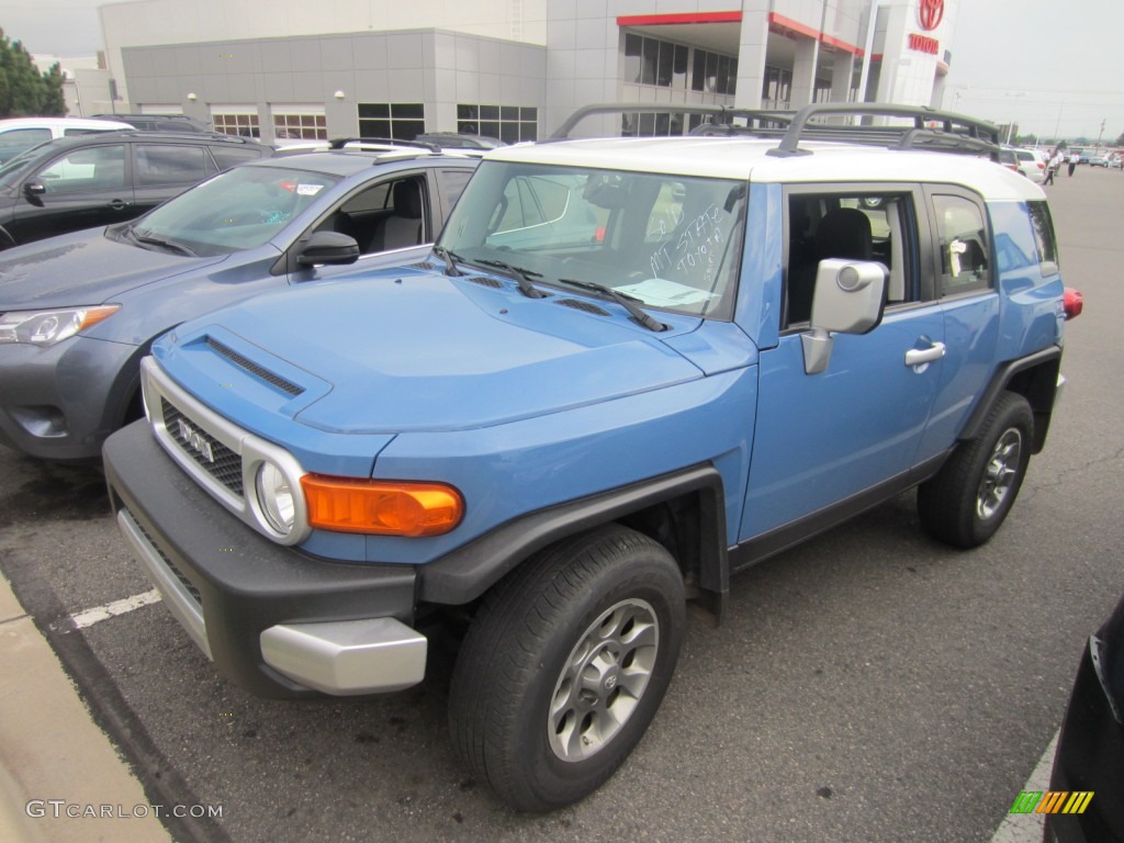 Cavalry Blue 2013 Toyota FJ Cruiser 4WD Exterior Photo #95447459