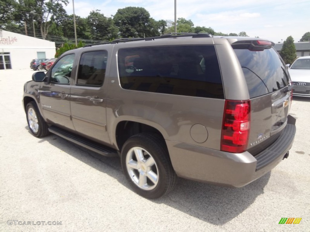 2012 Suburban LT 4x4 - Graystone Metallic / Light Cashmere/Dark Cashmere photo #9