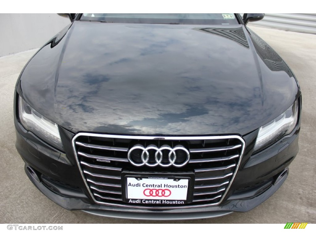 2012 A7 3.0T quattro Premium - Brilliant Black / Black photo #2