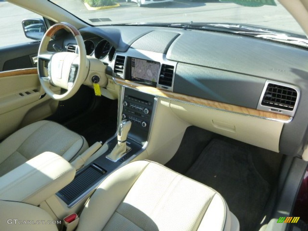 2012 Lincoln MKZ AWD Light Camel Dashboard Photo #95449634