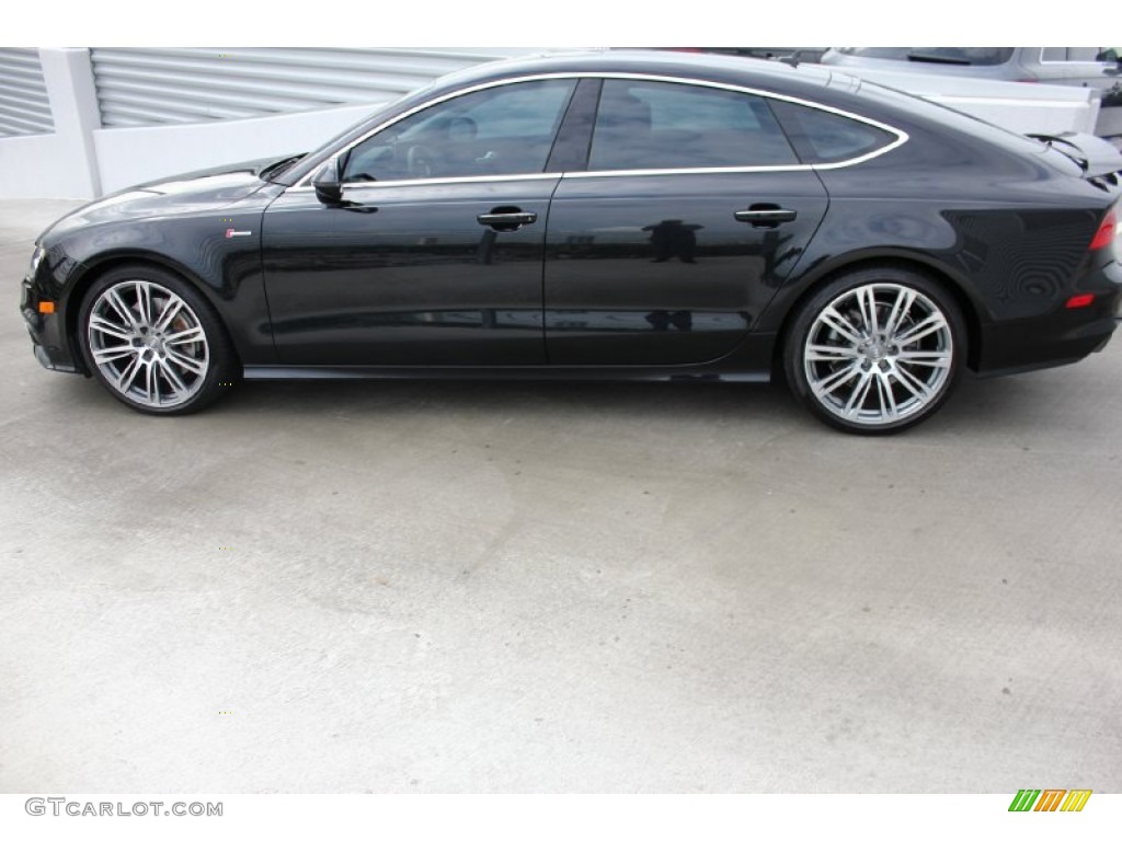 2012 A7 3.0T quattro Premium - Brilliant Black / Black photo #5