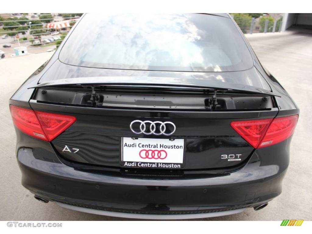 2012 A7 3.0T quattro Premium - Brilliant Black / Black photo #8