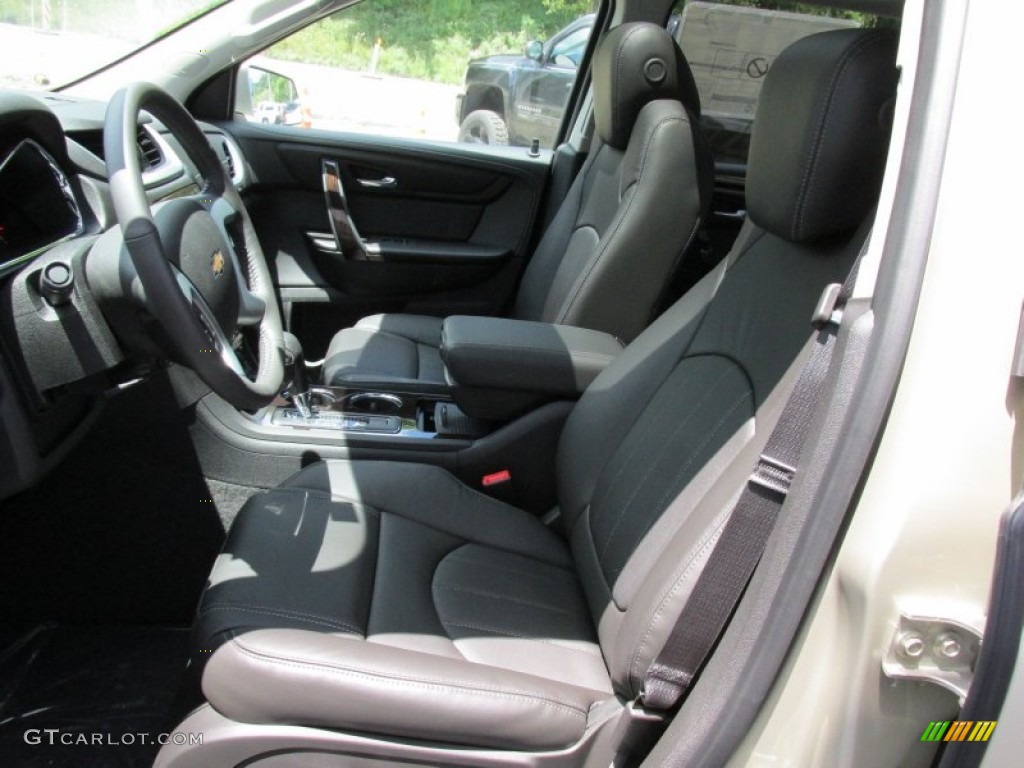 Ebony Interior 2015 Chevrolet Traverse LTZ AWD Photo #95449798