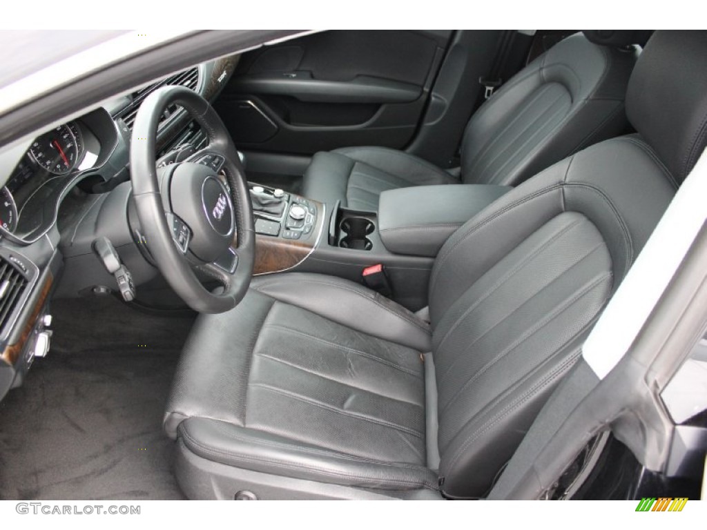 2012 A7 3.0T quattro Premium - Brilliant Black / Black photo #18