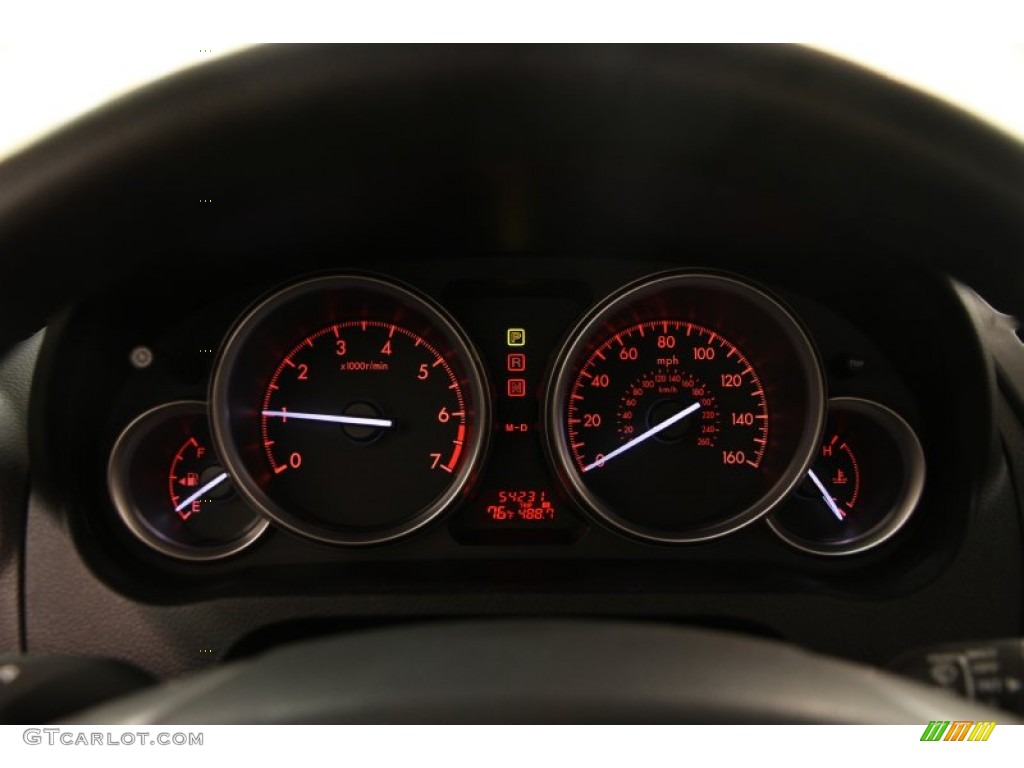 2010 MAZDA6 i Sport Sedan - Black Cherry Metallic / Beige photo #7