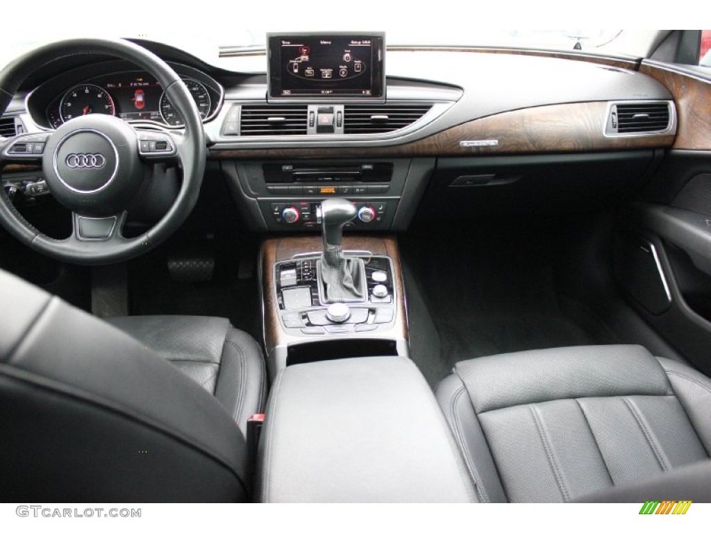 2012 A7 3.0T quattro Premium - Brilliant Black / Black photo #47