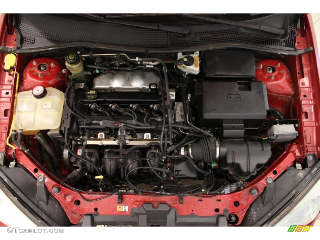 2005 Ford Focus ZX4 S Sedan Engine Photos