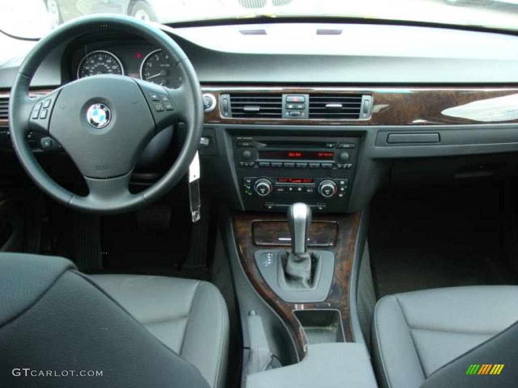 2007 3 Series 328i Sedan - Titanium Silver Metallic / Black photo #12