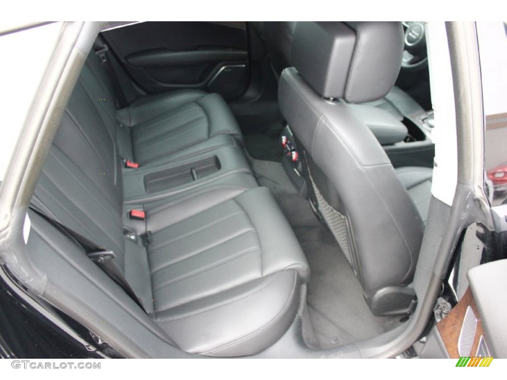 2012 A7 3.0T quattro Premium - Brilliant Black / Black photo #53