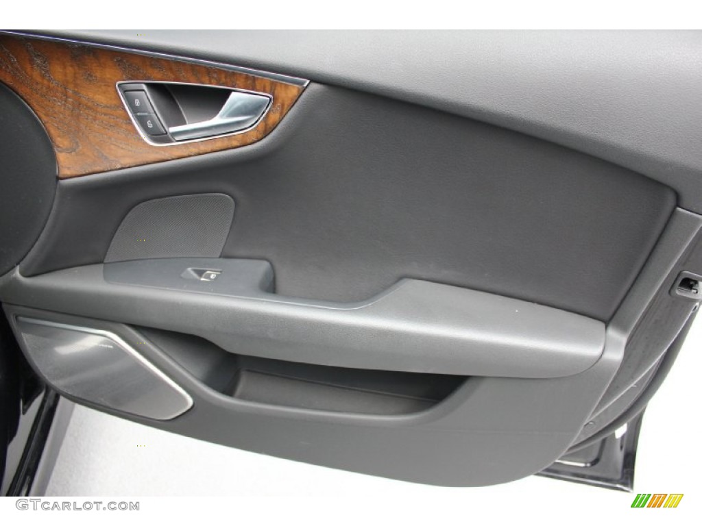 2012 A7 3.0T quattro Premium - Brilliant Black / Black photo #54