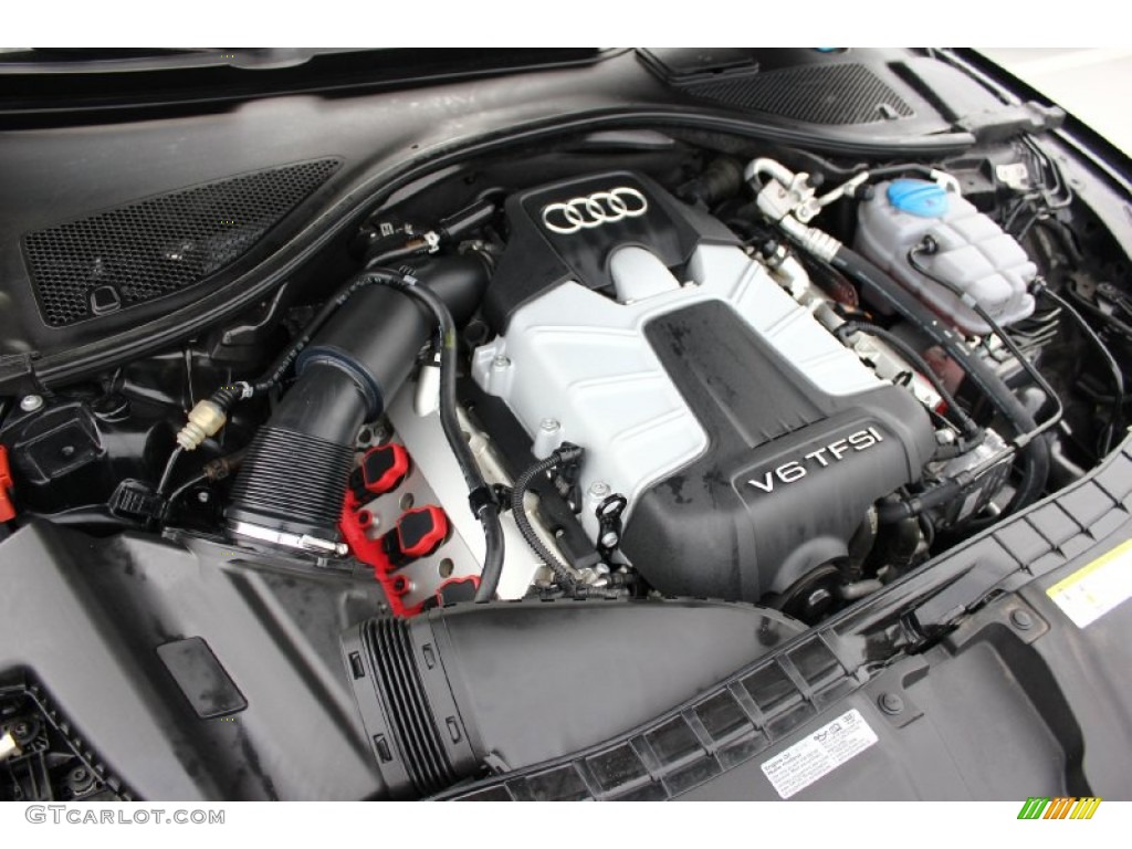 2012 A7 3.0T quattro Premium - Brilliant Black / Black photo #58