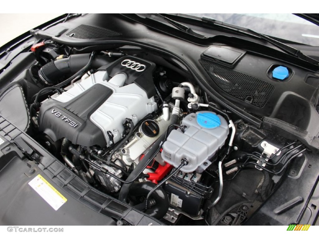 2012 A7 3.0T quattro Premium - Brilliant Black / Black photo #59