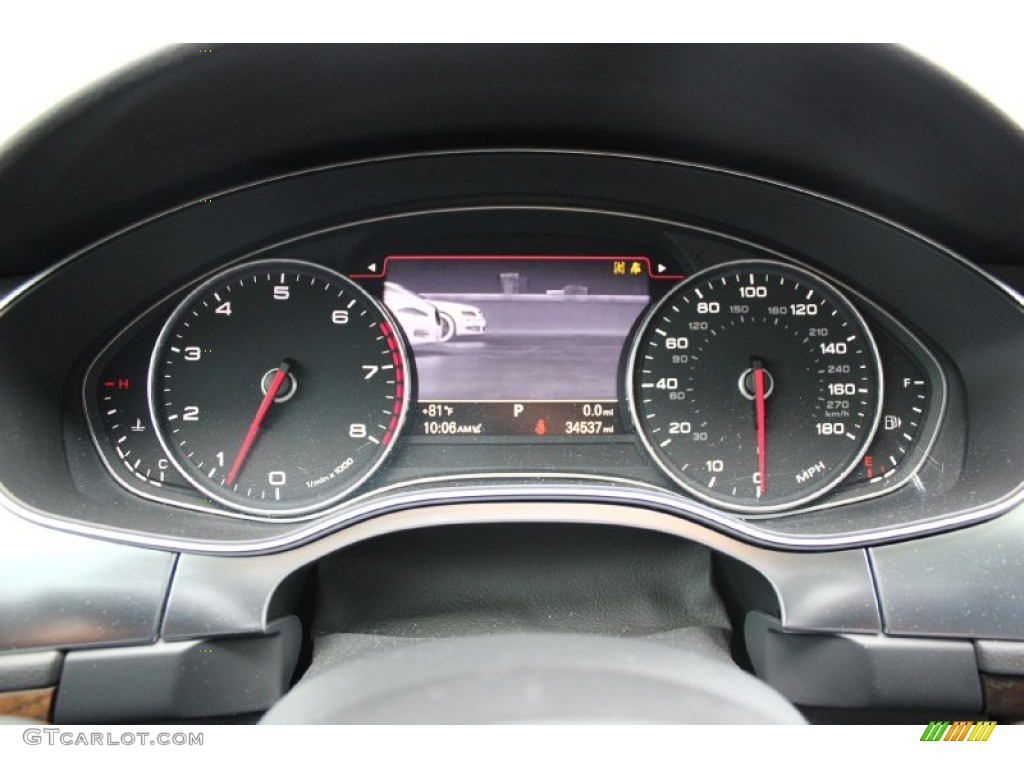 2012 A7 3.0T quattro Premium - Brilliant Black / Black photo #61