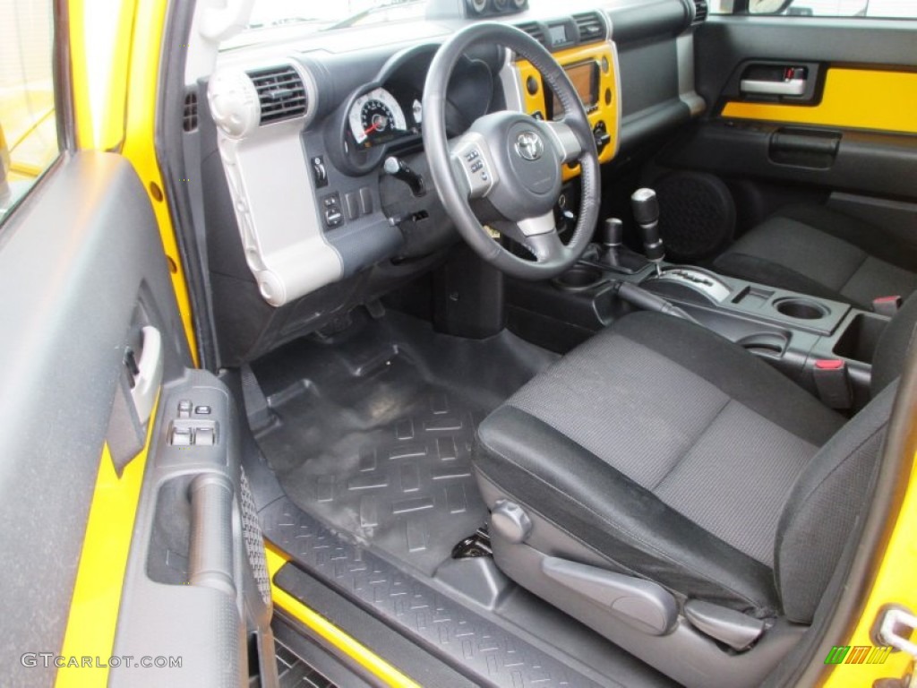 Dark Charcoal Interior 2007 Toyota FJ Cruiser 4WD Photo #95451143