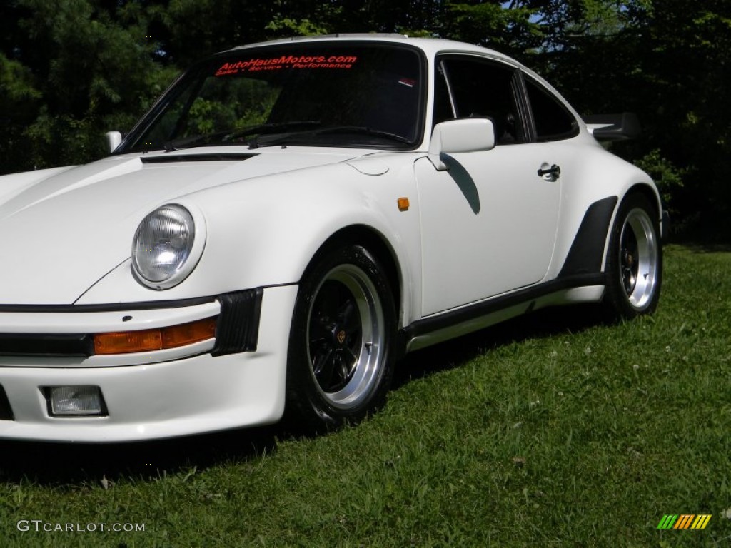 1980 911 Turbo Coupe - Grand Prix White / Black photo #2