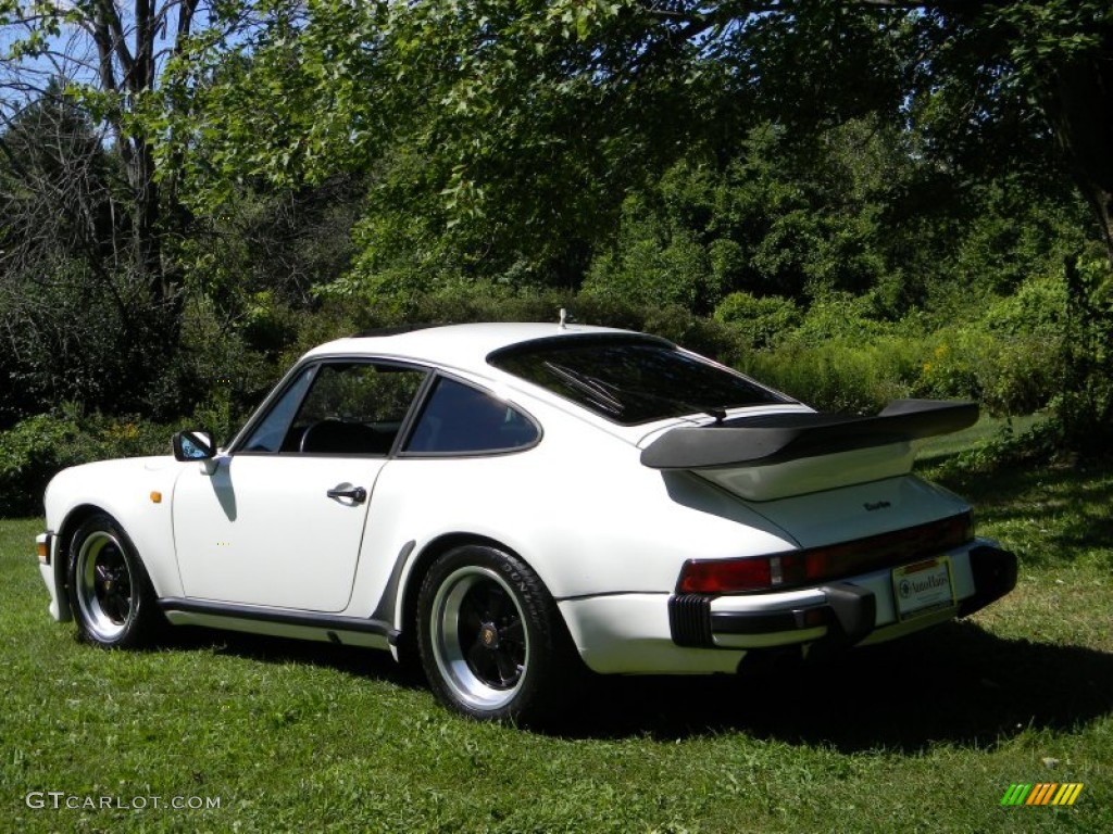 1980 911 Turbo Coupe - Grand Prix White / Black photo #5