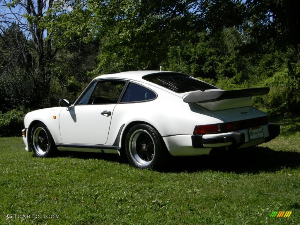 1980 911 Turbo Coupe - Grand Prix White / Black photo #6
