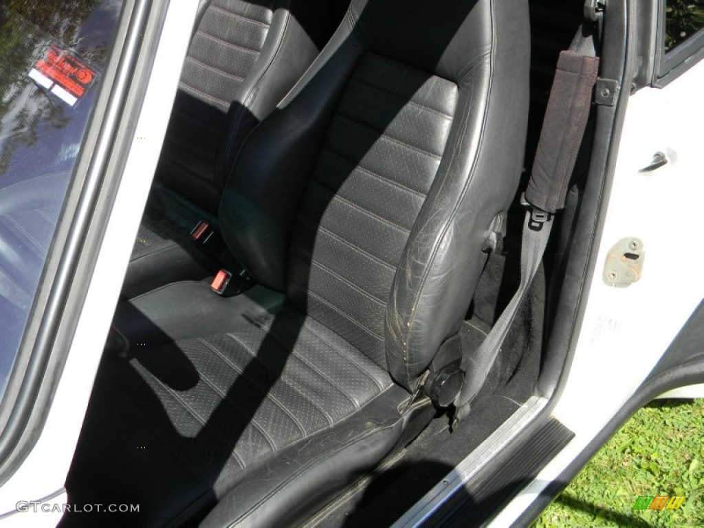 1980 911 Turbo Coupe - Grand Prix White / Black photo #16