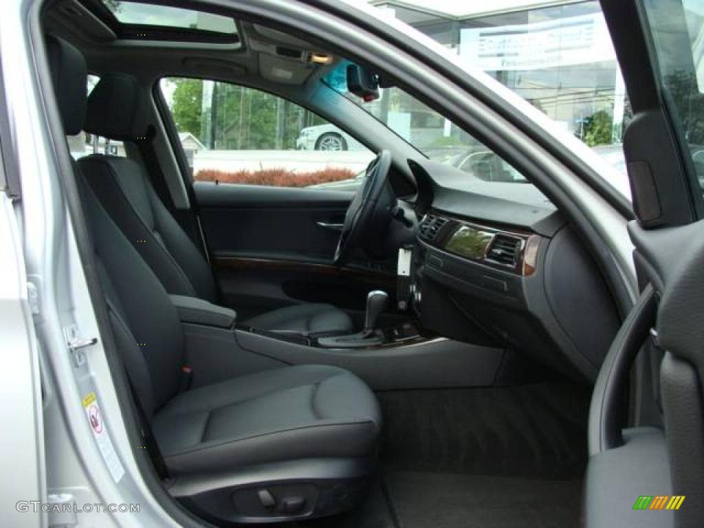 2007 3 Series 328i Sedan - Titanium Silver Metallic / Black photo #22