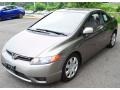 2008 Galaxy Gray Metallic Honda Civic LX Coupe  photo #3