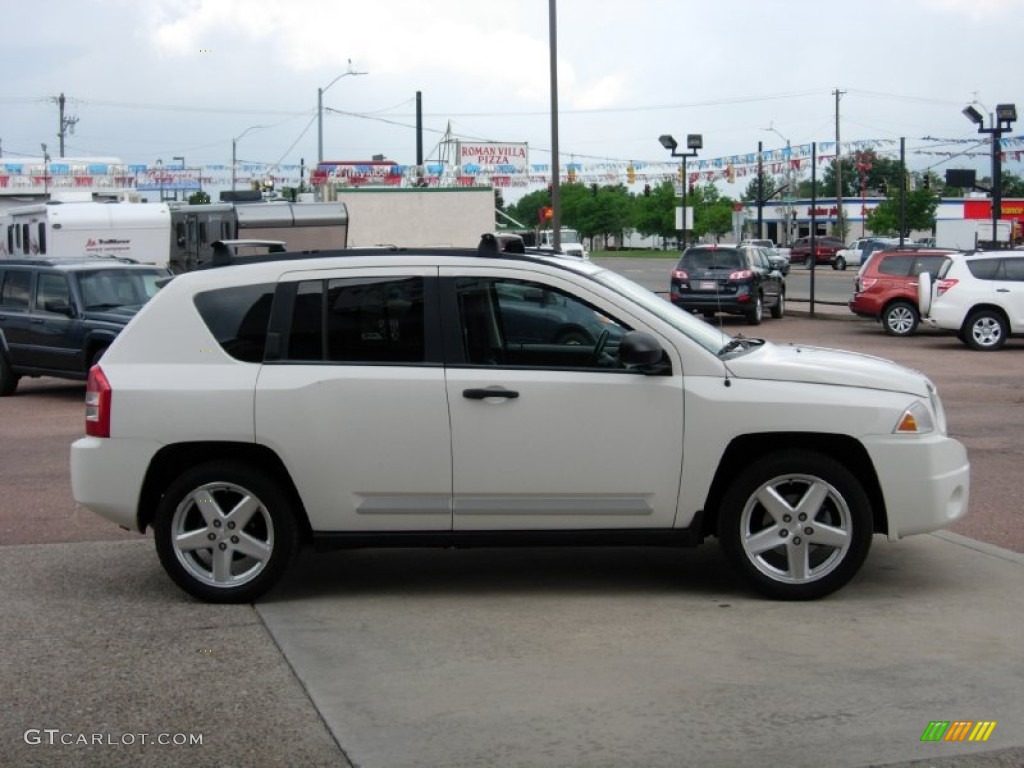 Stone White 2007 Jeep Compass Limited 4x4 Exterior Photo #95453261