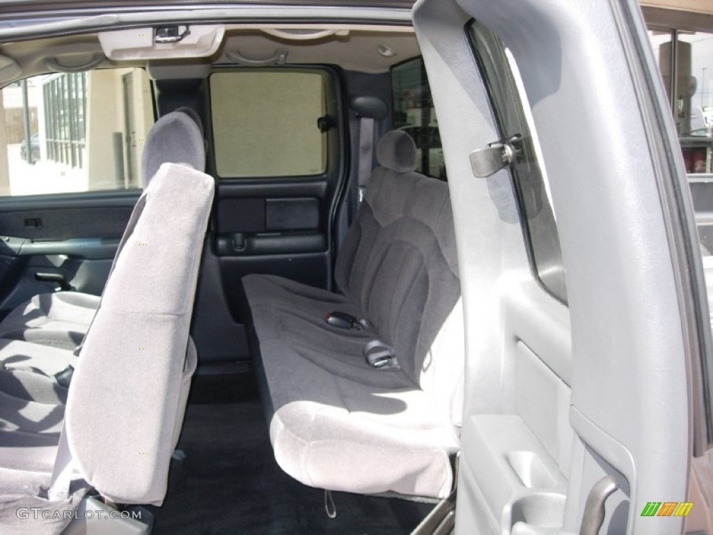2001 Sierra 1500 SLE Extended Cab 4x4 - Storm Gray Metallic / Graphite photo #5