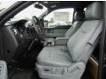 Steel Grey Interior Photo for 2014 Ford F150 #95454042