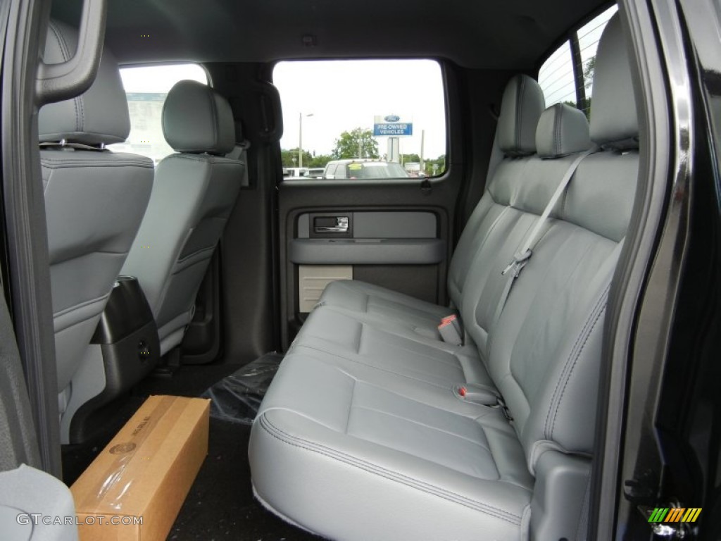 2014 Ford F150 XLT SuperCrew Rear Seat Photo #95454065