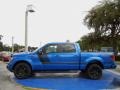 2014 Blue Flame Ford F150 FX2 SuperCrew  photo #2