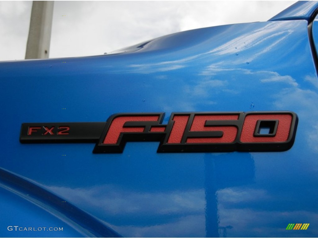 2014 F150 FX2 SuperCrew - Blue Flame / FX Appearance Black Leather/Alcantara photo #5