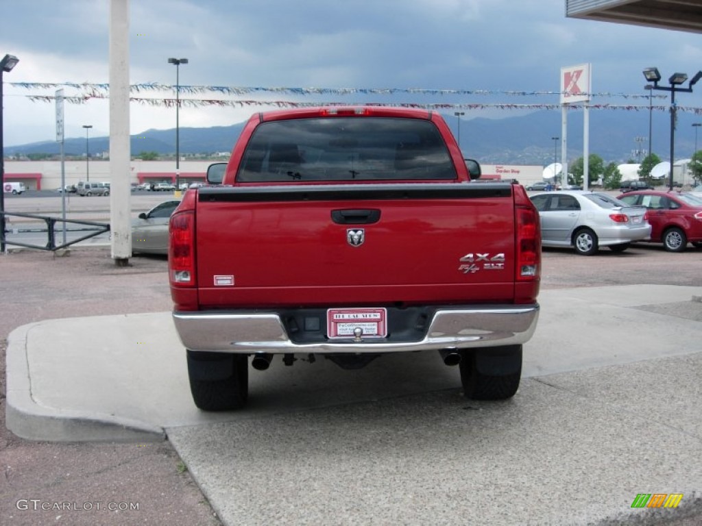 2006 Ram 1500 ST Regular Cab 4x4 - Inferno Red Crystal Pearl / Medium Slate Gray photo #9