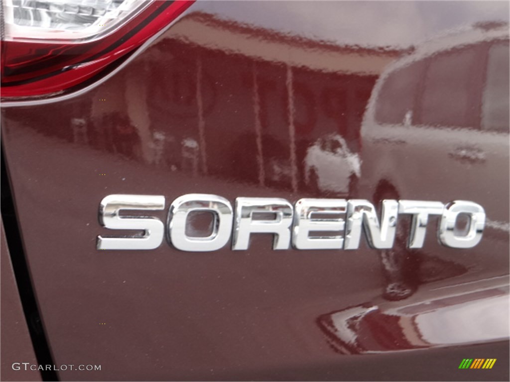 2014 Sorento LX - Dark Cherry / Black photo #10