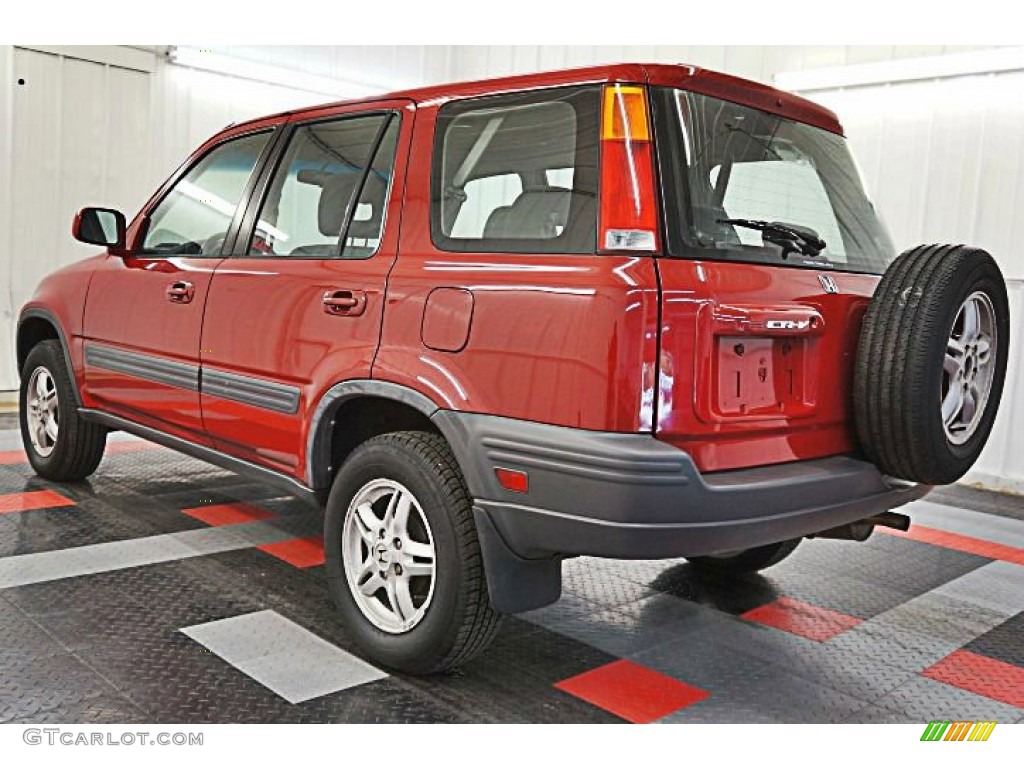 1999 CR-V EX 4WD - Milano Red / Charcoal photo #7