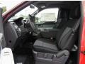 Black 2014 Ford F150 STX Regular Cab Interior Color