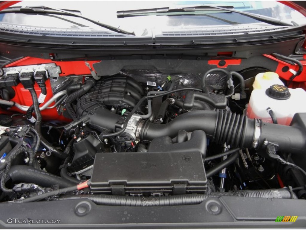 2014 Ford F150 STX Regular Cab 3.7 Liter Flex-Fuel DOHC 24-Valve Ti-VCT V6 Engine Photo #95456345