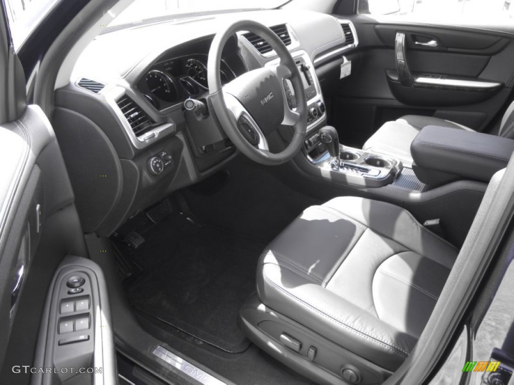 Ebony Interior 2015 GMC Acadia SLT AWD Photo #95457611