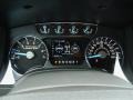 2014 Ford F150 Limited Marina Blue Leather Interior Gauges Photo